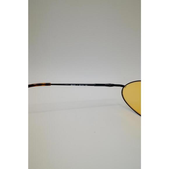90s Katharine Hamnett Oval Frame Yellow Tint Sunglass - Picture 6 of 7